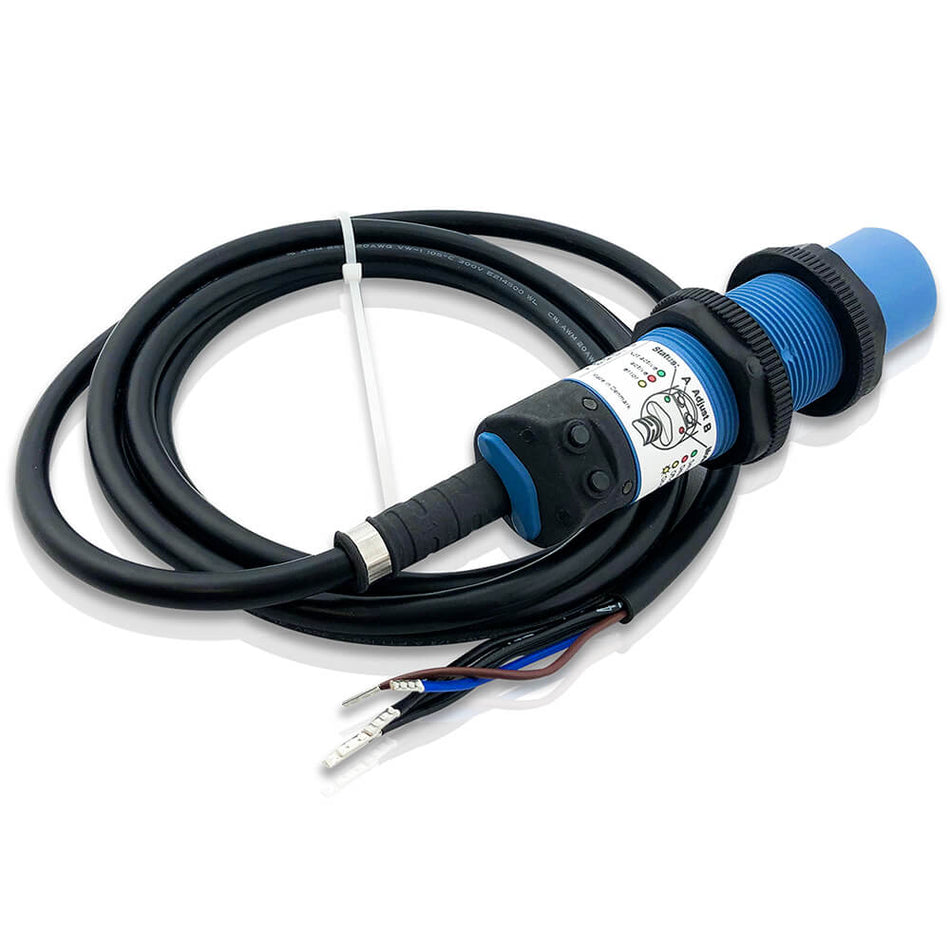 DOL 45R-G Kapazitiver Sensor mit Gewinde, Zeitverzögerung, 90–250 V | 100751